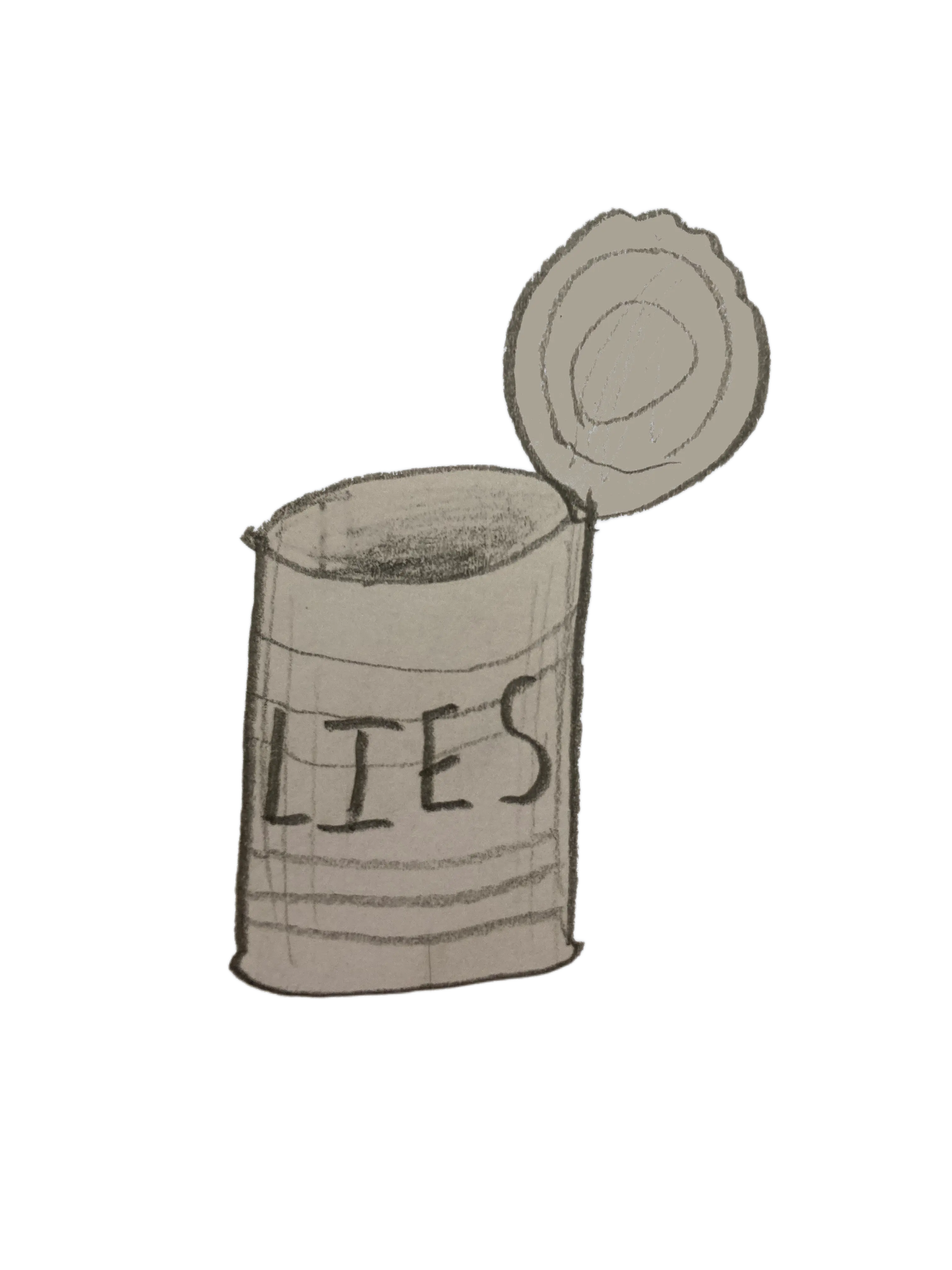 Can of lies